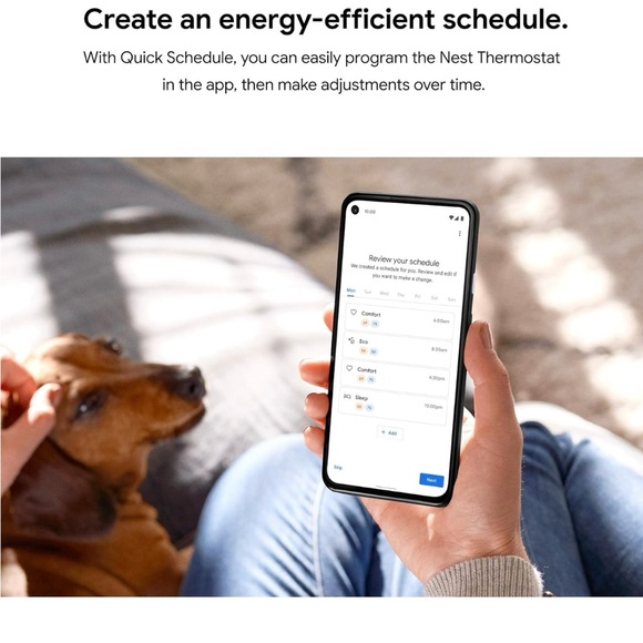 Google Nest Thermostat - Smart Thermostat for Home-Charcoal- Brand New! - Picture 6 of 12